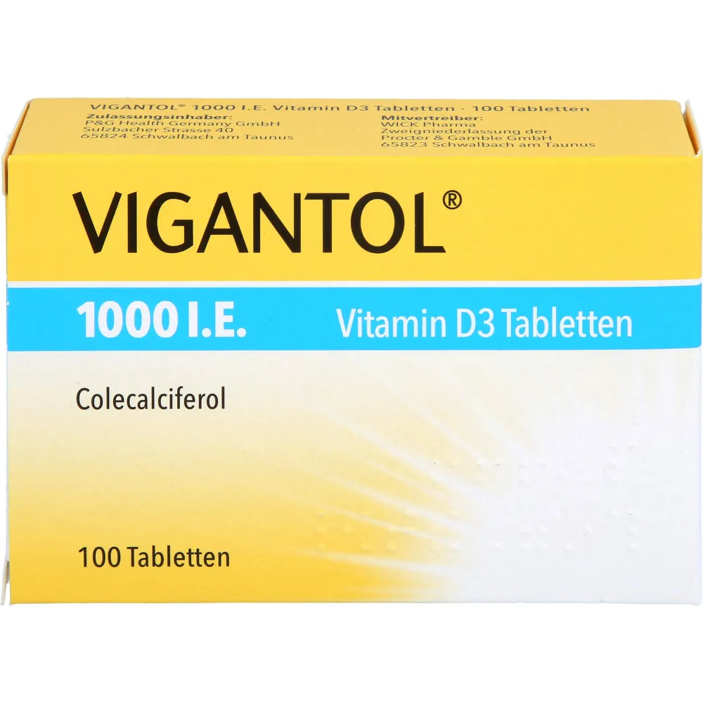 VIGANTOL 1.000 I.E. Vitamin D3 Tabletten 100 St